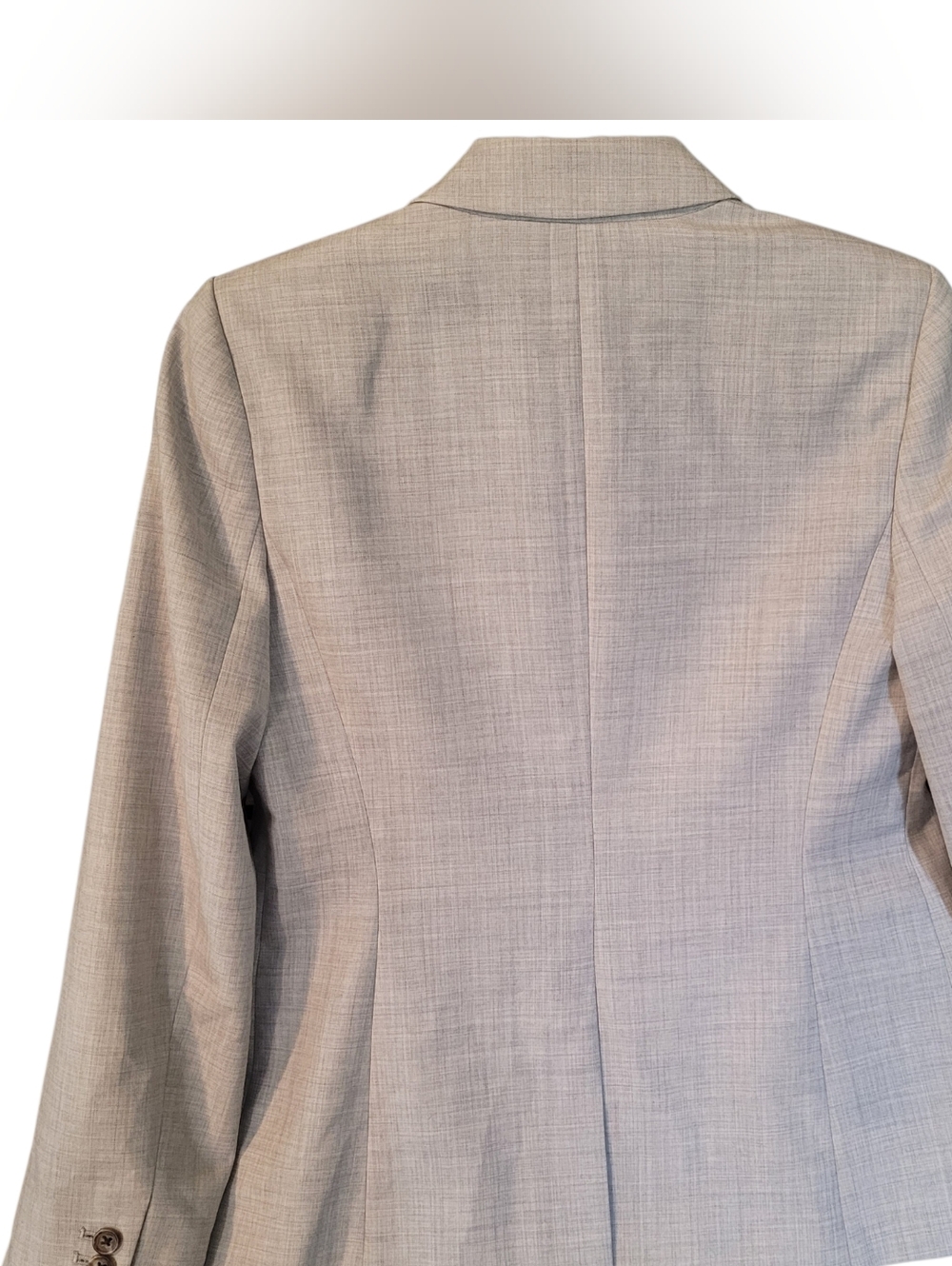 J. Crew 1035 Super 120's light gray wool blazer - 6         Y22 - Picture 6 of 10